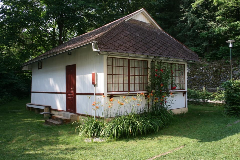 Property building, Garden view