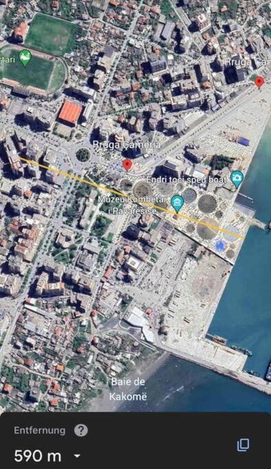 Saraci Zentrale Lage ca 600 meter vom Meer entfernt Apartment in Vlorë