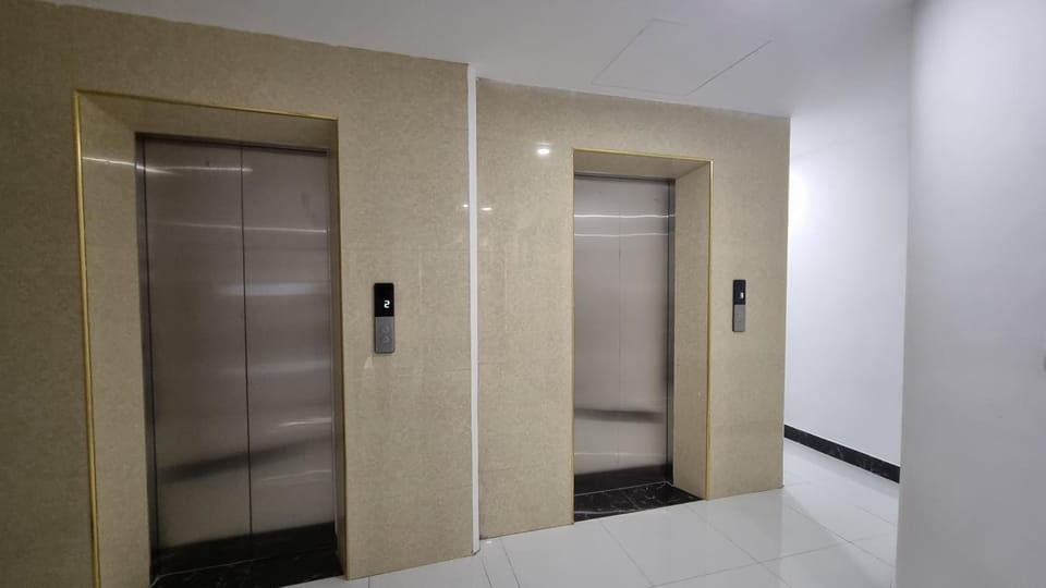 Bathroom, elevator