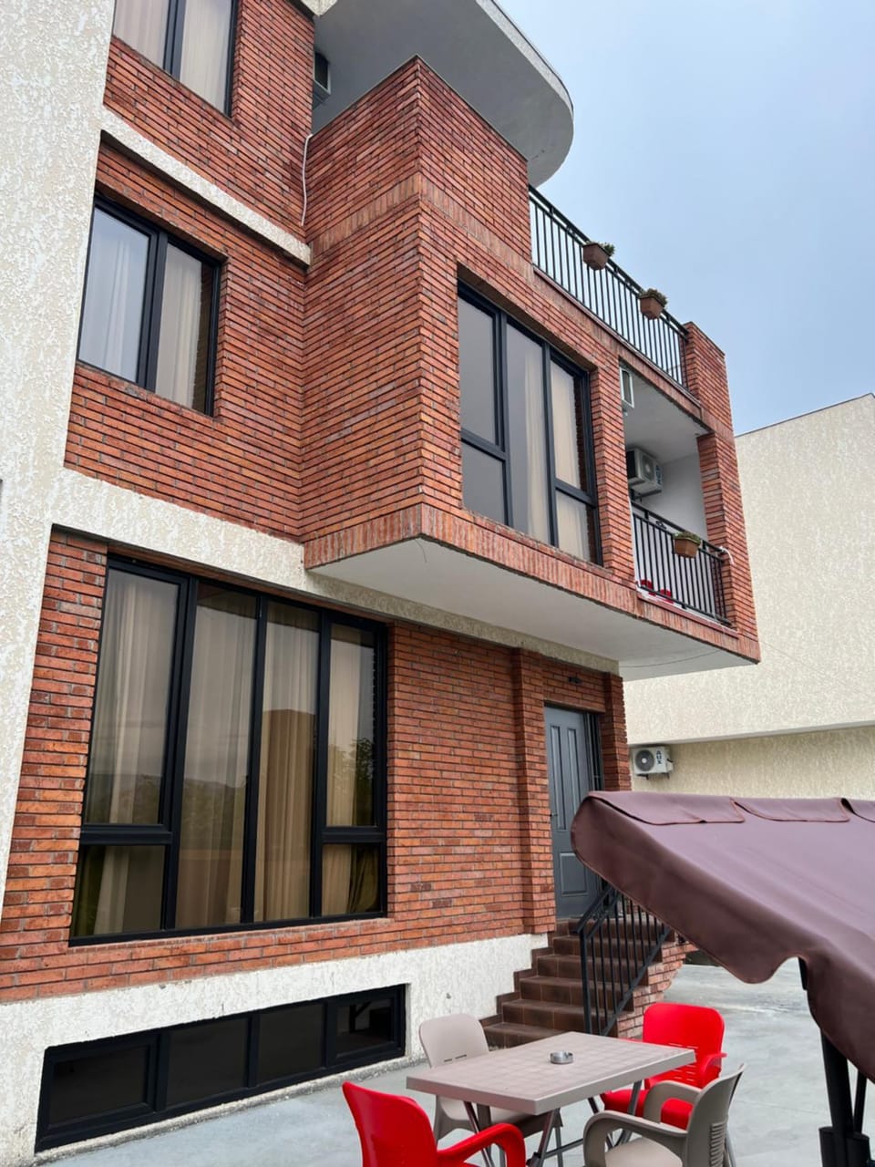 Property building, Patio, Day, View (from property/room), Balcony/Terrace