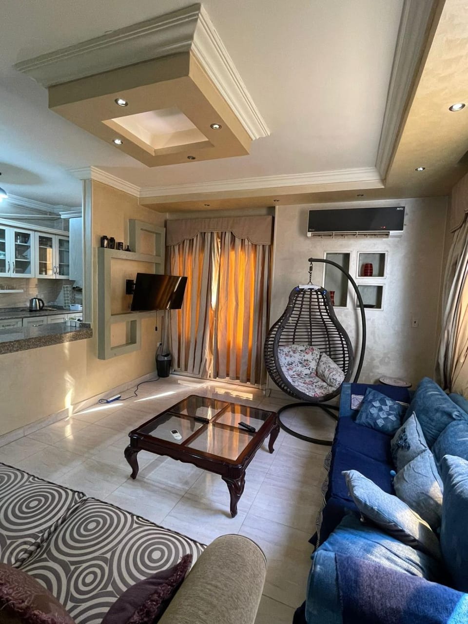 New Cairo COZY Studio 2 bedrooms & 2 bathrooms Apartment in New Cairo City