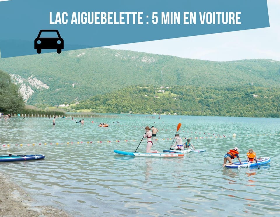 Appartement Cosy - Business & Détente - Lacs & Chartreuse - Proche A43 Apartment in Auvergne-Rhône-Alpes