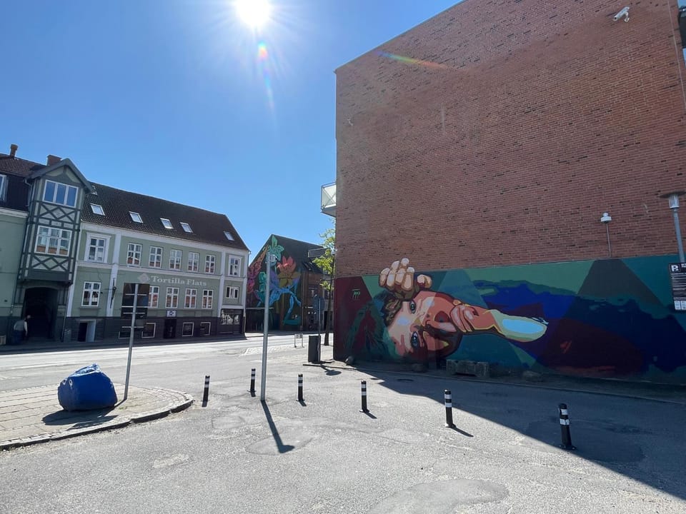 Penthouselejlighed midt i Vejle Apartment in Region of Southern Denmark