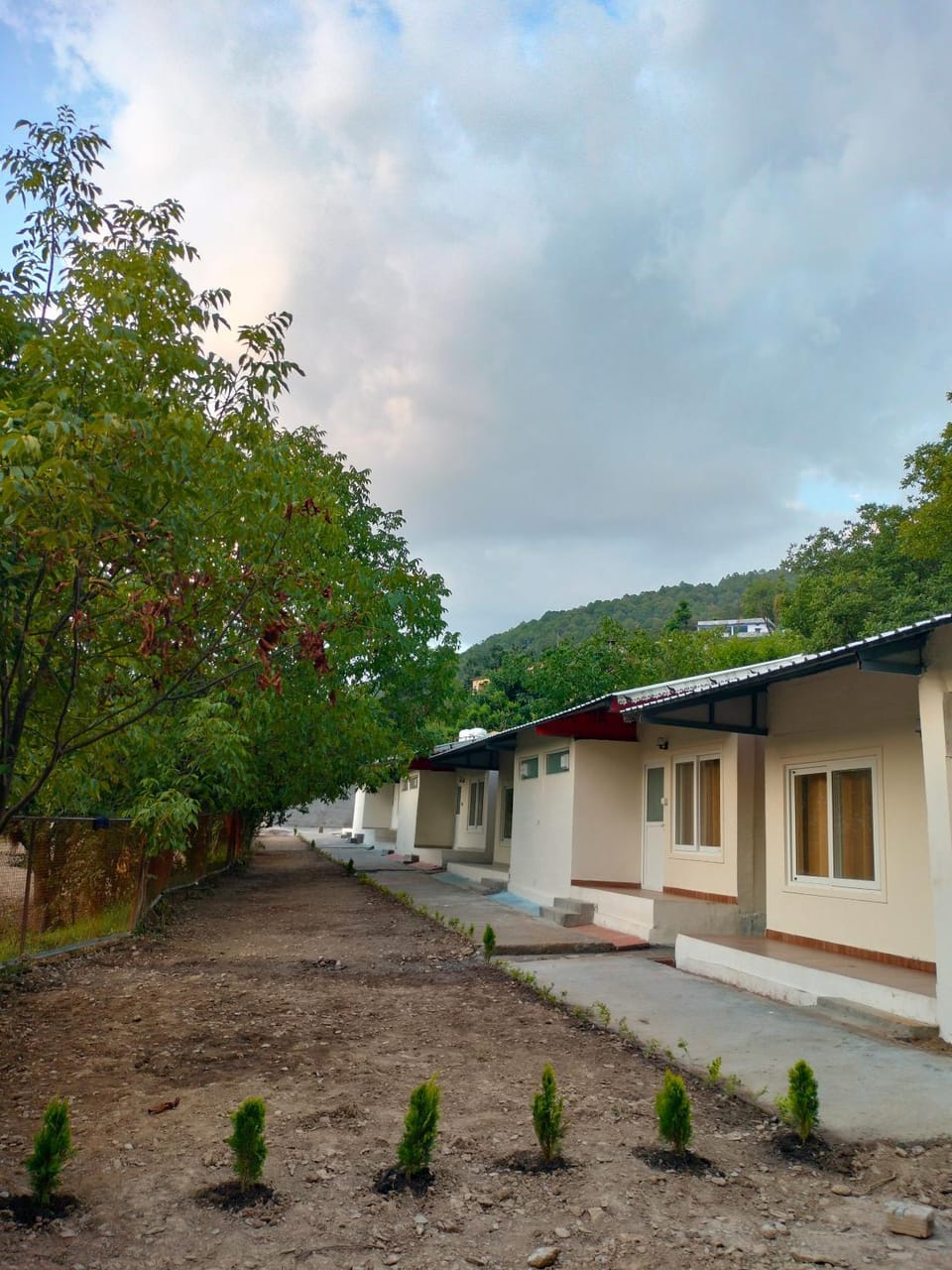 Property building, Garden