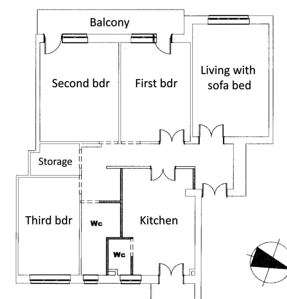 BDC - Egeria 3-Bdr huge apartment Apartment in Rome