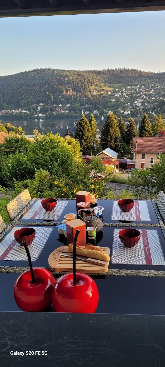 Appartement cosy - grande terrasse pleine vue lac Apartment in Gérardmer