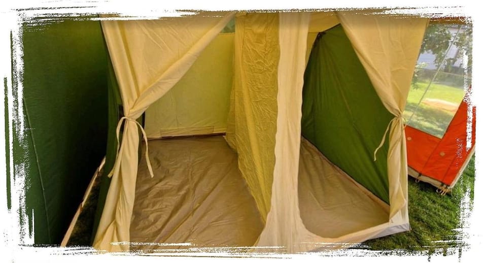 DDR Kult Steilwandzelt POUCH direkt am Strand Luxury tent in Mecklenburg-Vorpommern, Germany