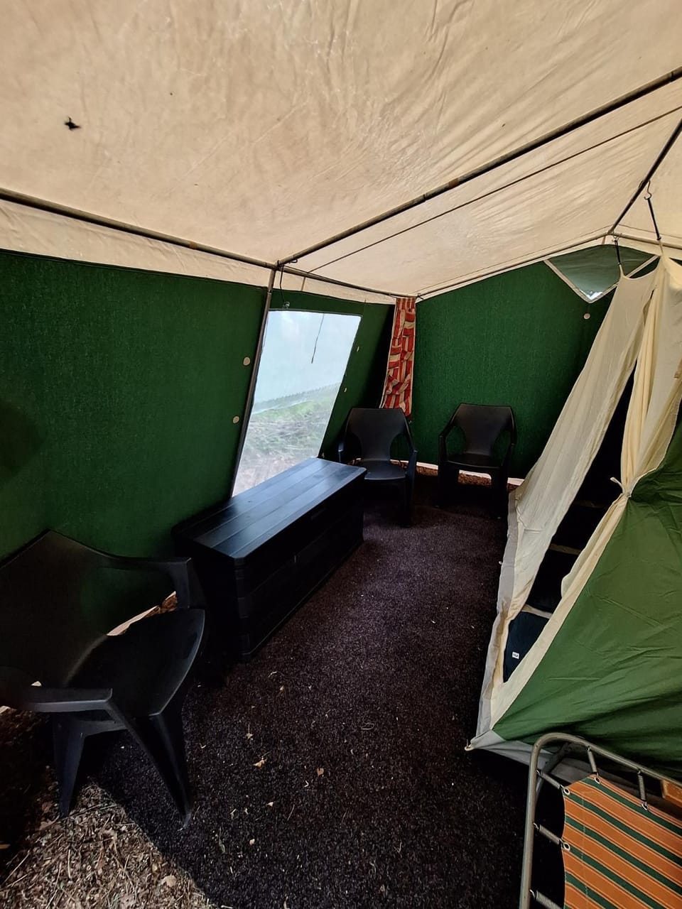 DDR Kult Steilwandzelt POUCH direkt am Strand Luxury tent in Mecklenburg-Vorpommern, Germany
