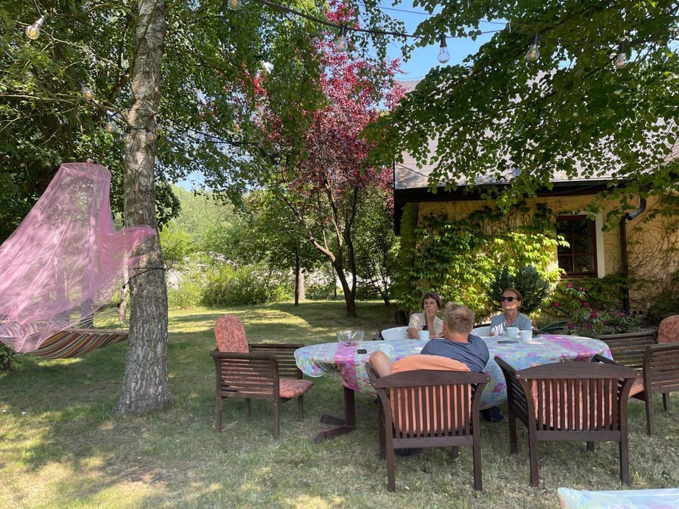 Garden, Seating area