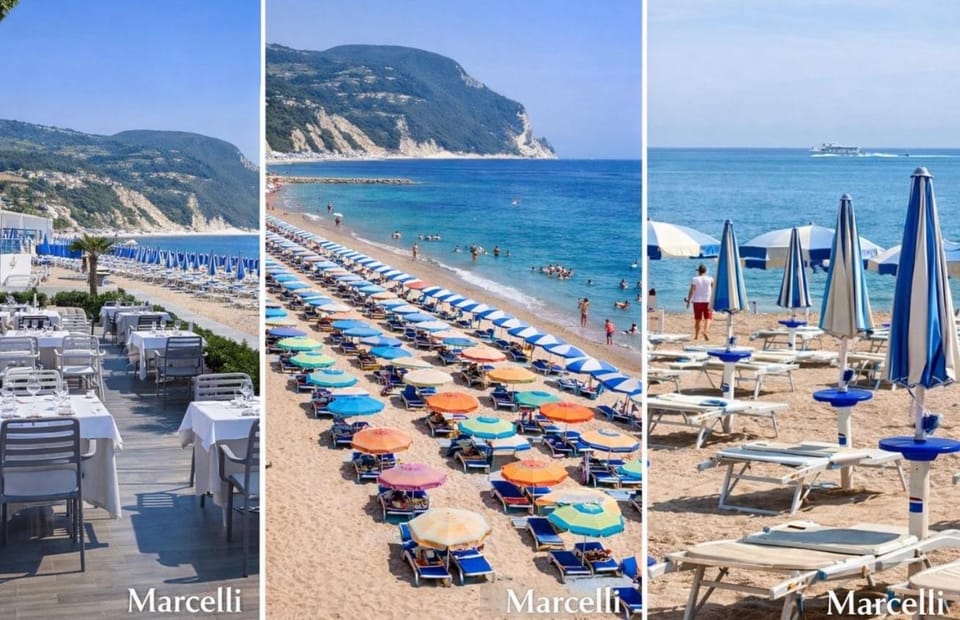 Conero casa- Marcelli di Numana in Via Litoranea 178 Fronte Mare con Pass Parcheggio Gratuito Apartment in Marcelli