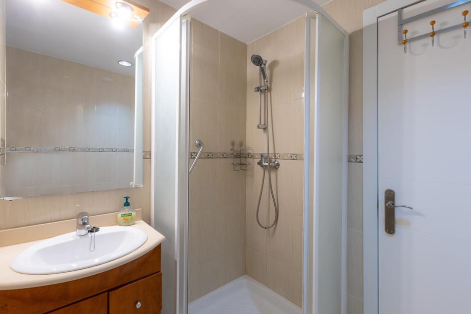 Bathroom, Living room