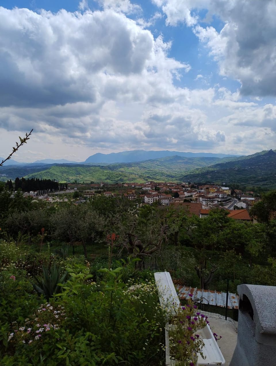 Spring, Natural landscape, Mountain view