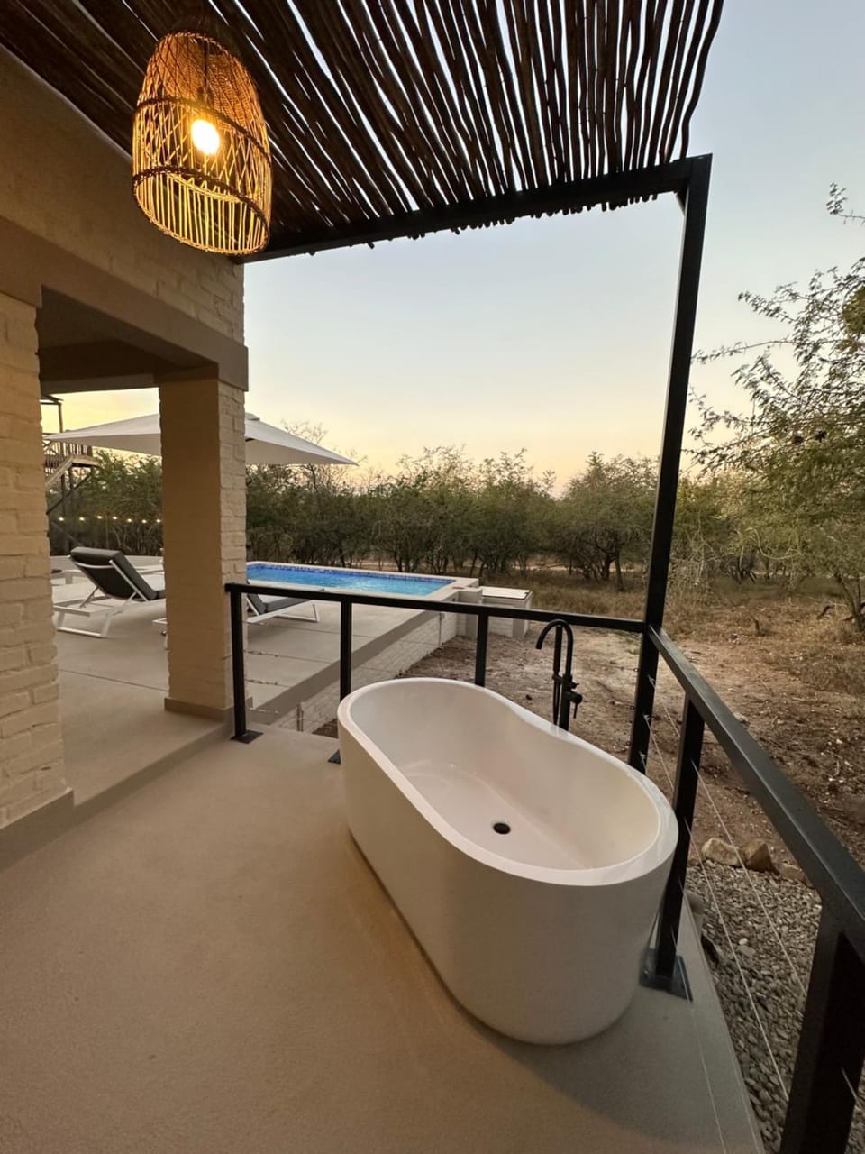 Natural landscape, Hot Tub, Pool view