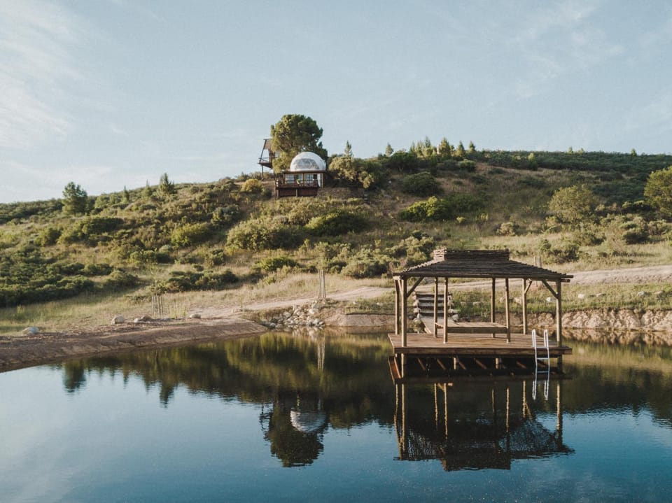 Moonrise Dome - La Bruyere farm Luxury tent in Western Cape