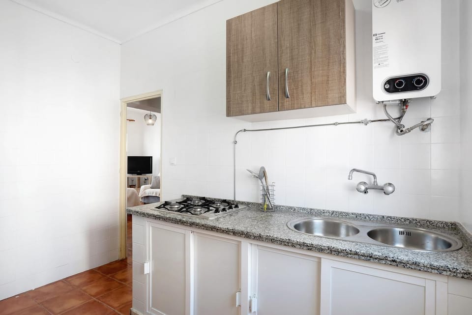 Kitchen or kitchenette, Living room