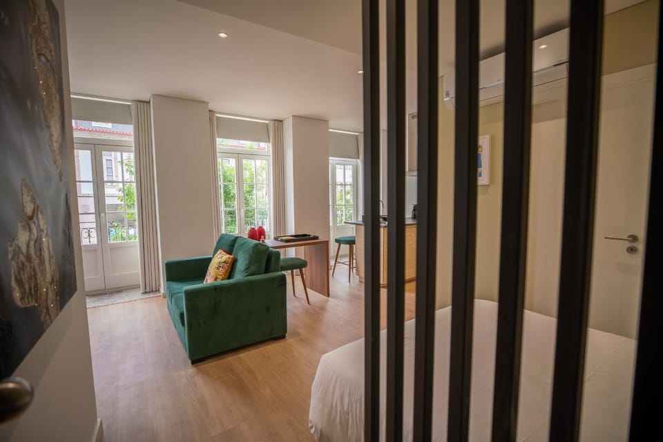 Living room, Bedroom