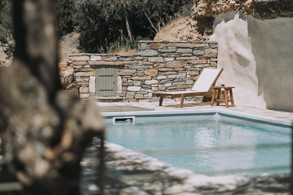 Natural landscape, Pool view, Swimming pool