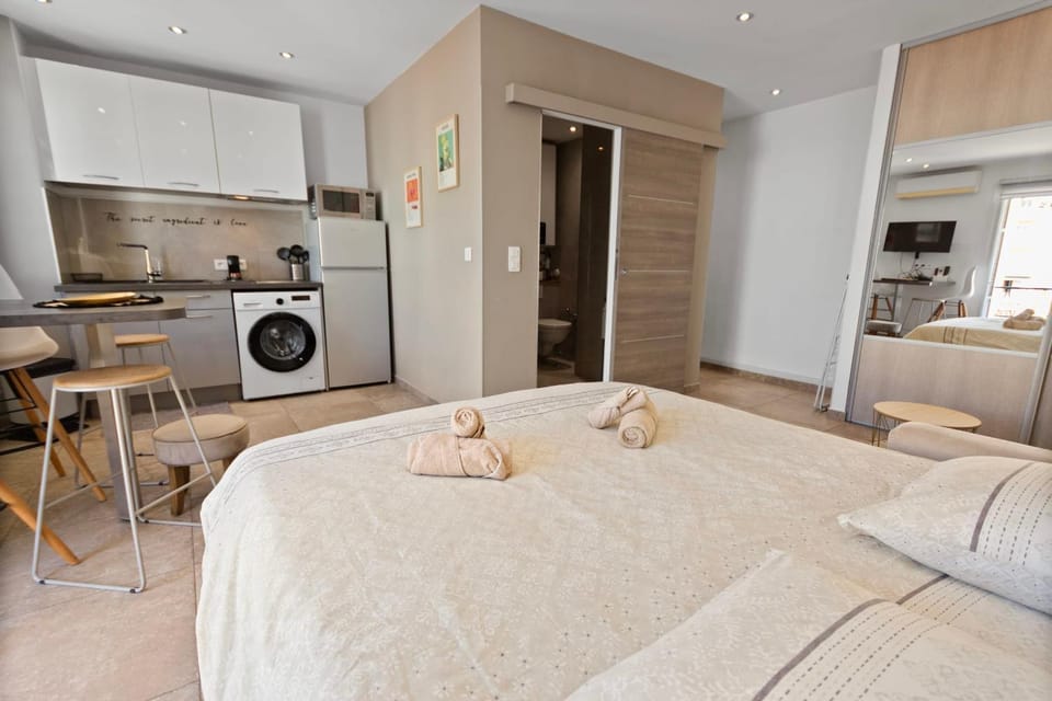 L'Aristide - Hypercentre - Spacious - AC Apartment in Antibes
