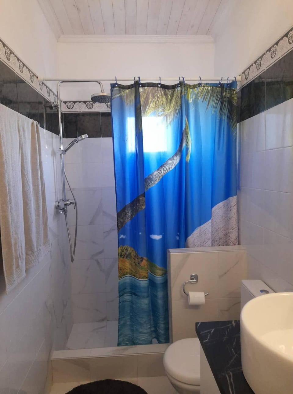 Shower, Toilet, Bathroom, towels