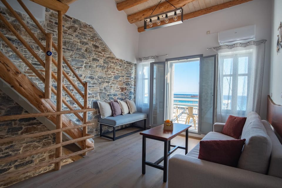 Window to the Aegean Apartment in Samos, Greece