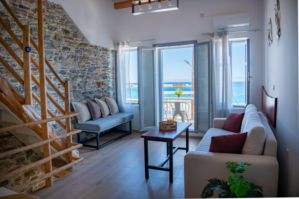 Window to the Aegean Apartment in Samos, Greece