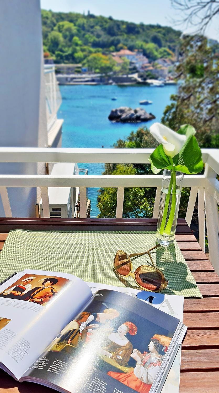 Natural landscape, View (from property/room), Balcony/Terrace, Sea view