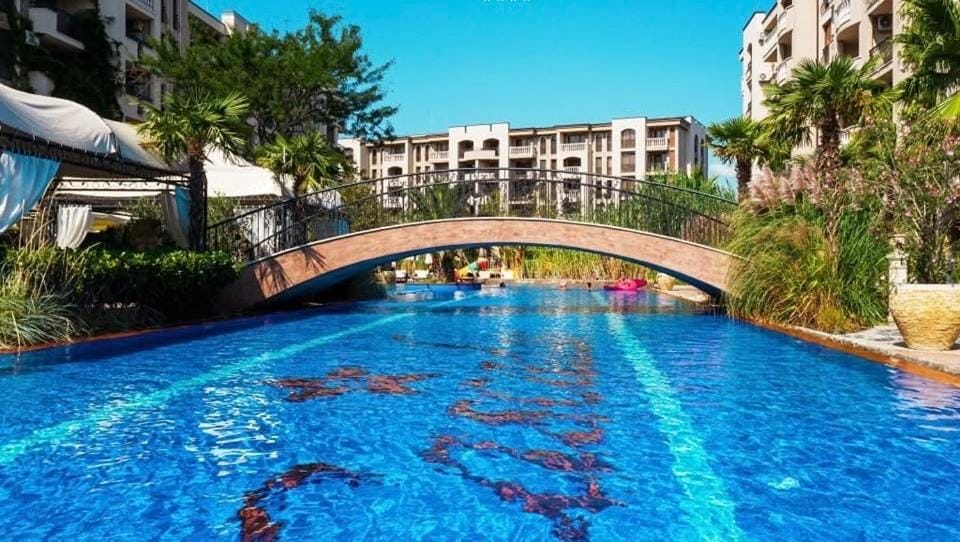 Wonderful Deluxe Appartement in Cascadas Family Resort Sunny Beach Apartment in Sunny Beach