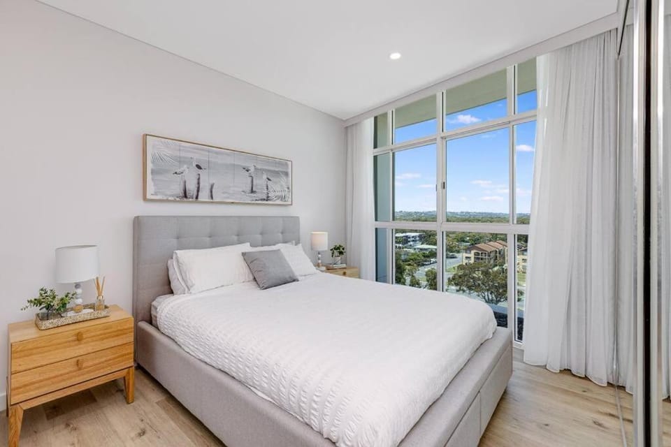 Bed, Natural landscape, Bedroom