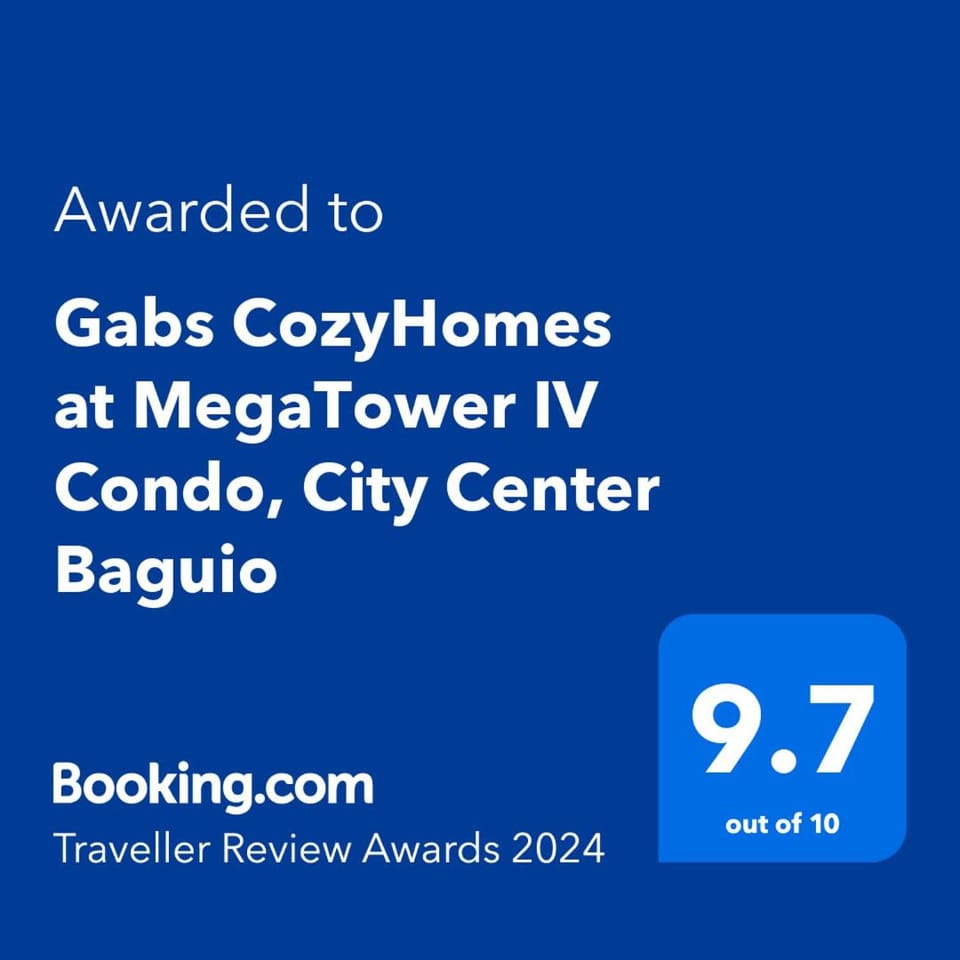 Gabs CozyHomes at MegaTower IV Condo, City Center Baguio Apartment in Baguio