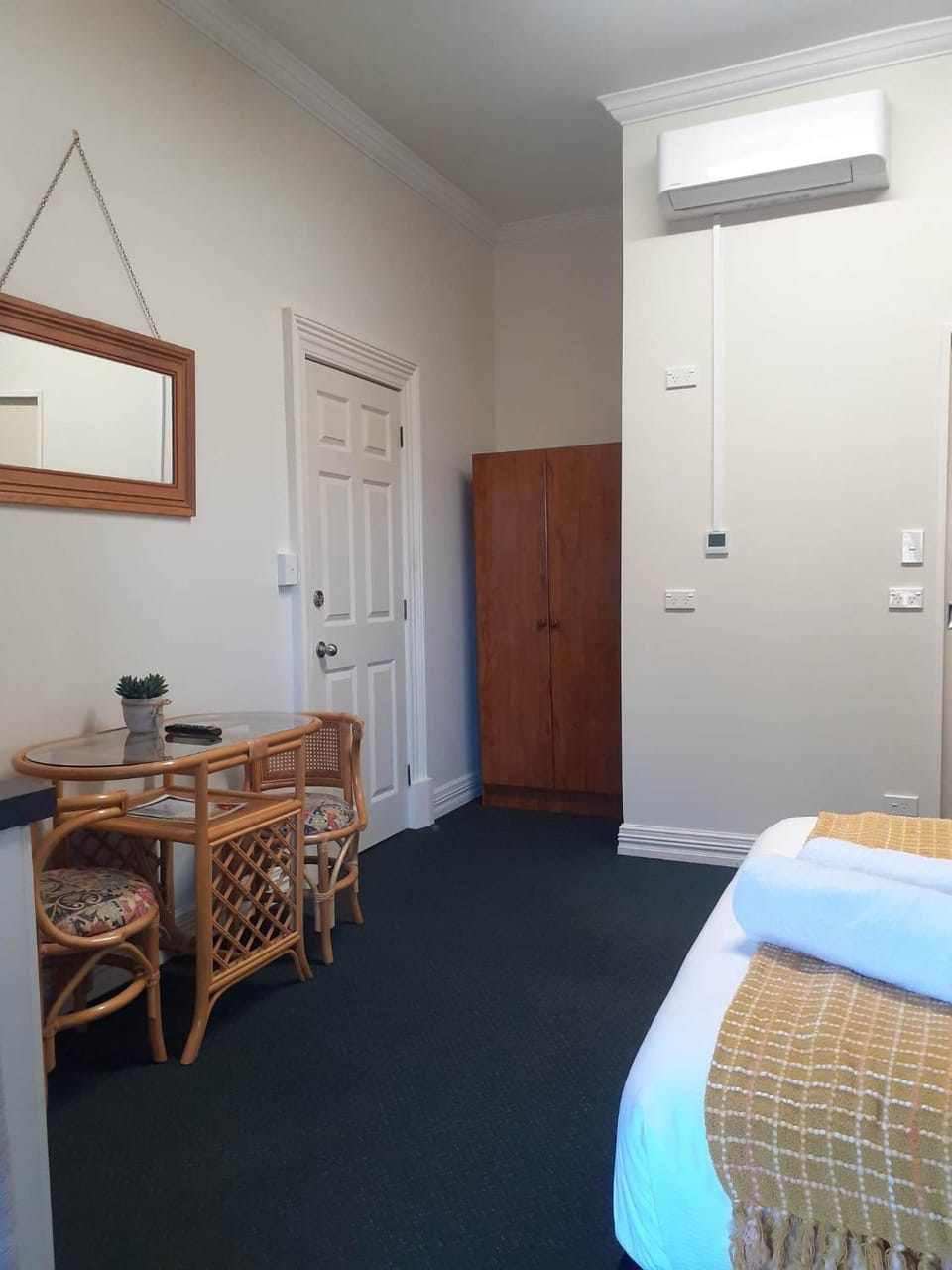 Dining area, internet, wardrobe