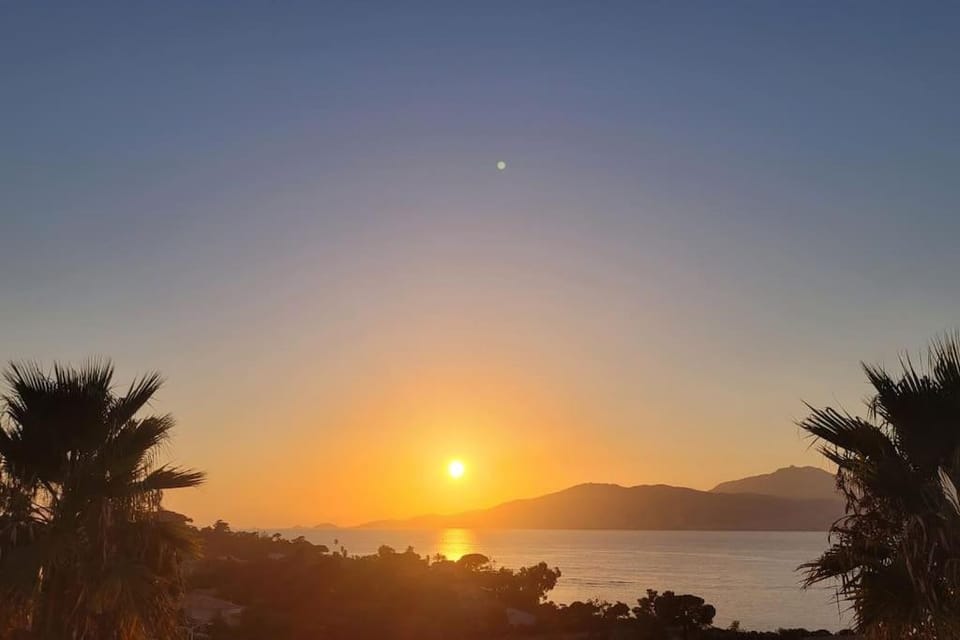 Sea view, Sunset