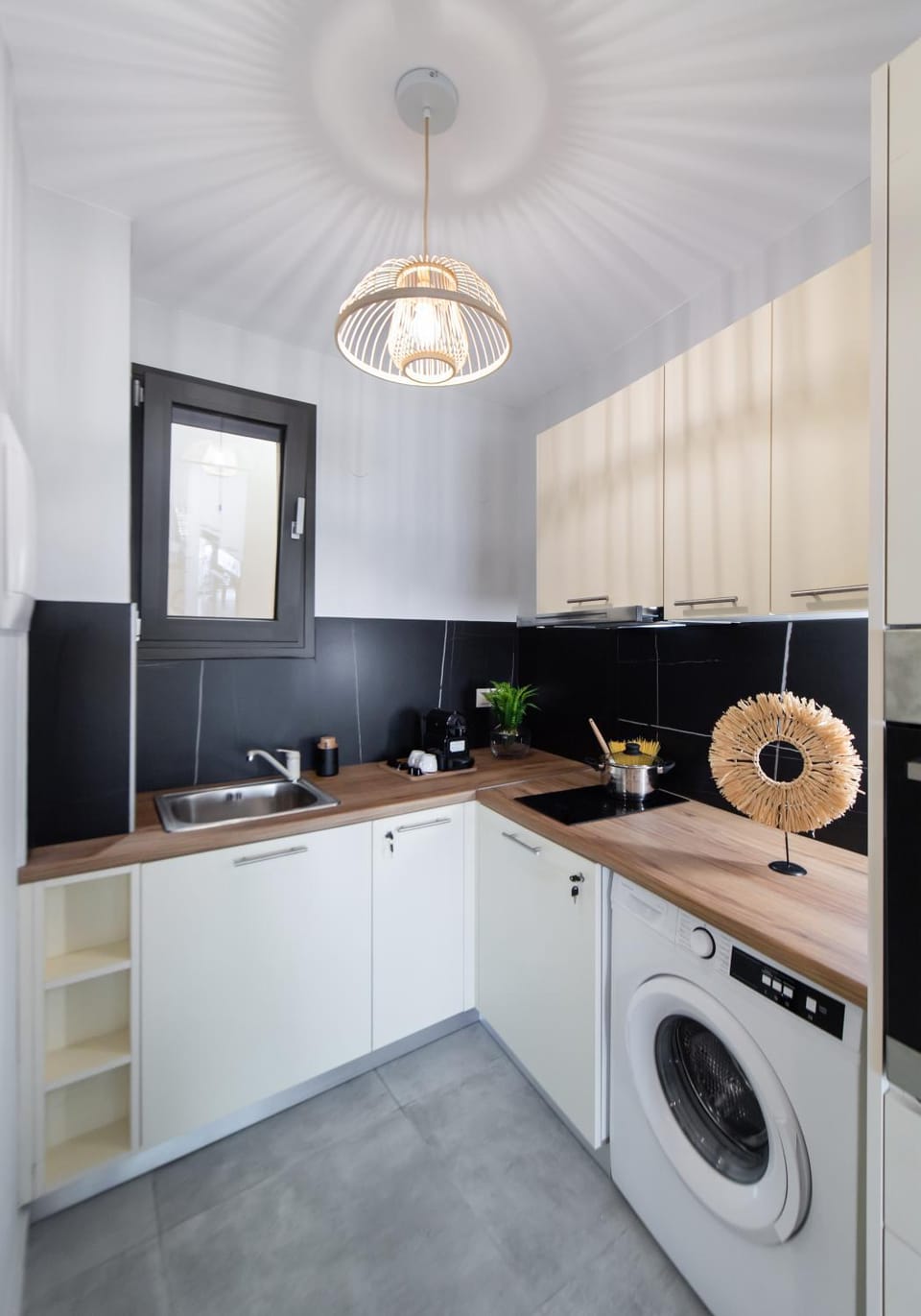 pet friendly, stove, washing machine, kitchen