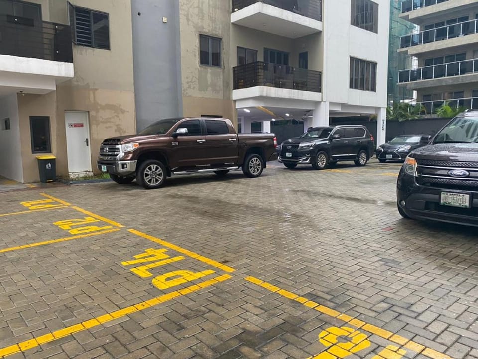 Property building, Day, Parking