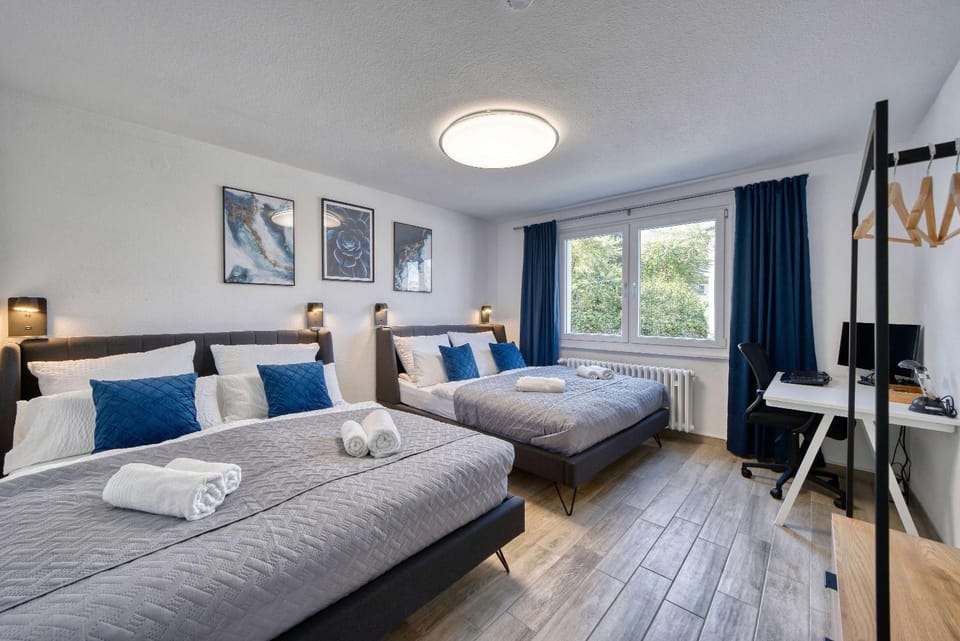 Bed, Photo of the whole room, Business facilities, Bedroom, towels