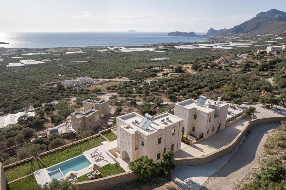 Property building, Natural landscape, Bird's eye view, Sea view