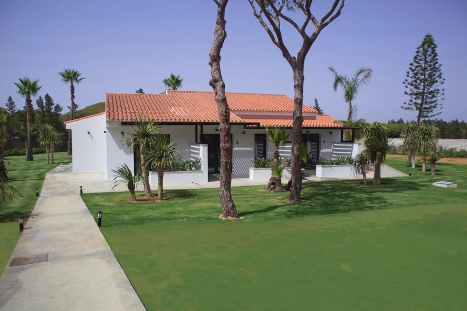 Property building, Garden view