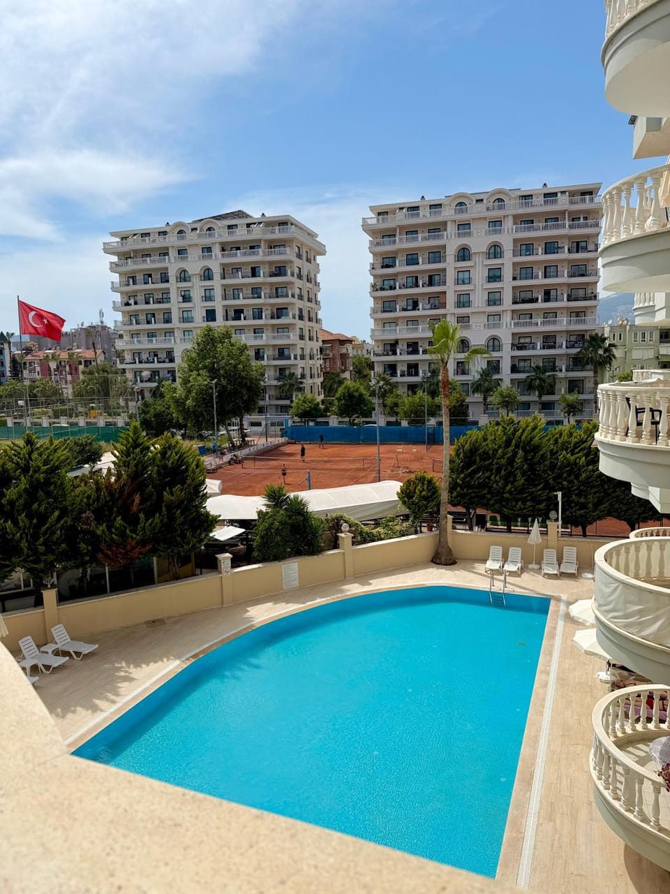 Balcony/Terrace, Pool view, Swimming pool