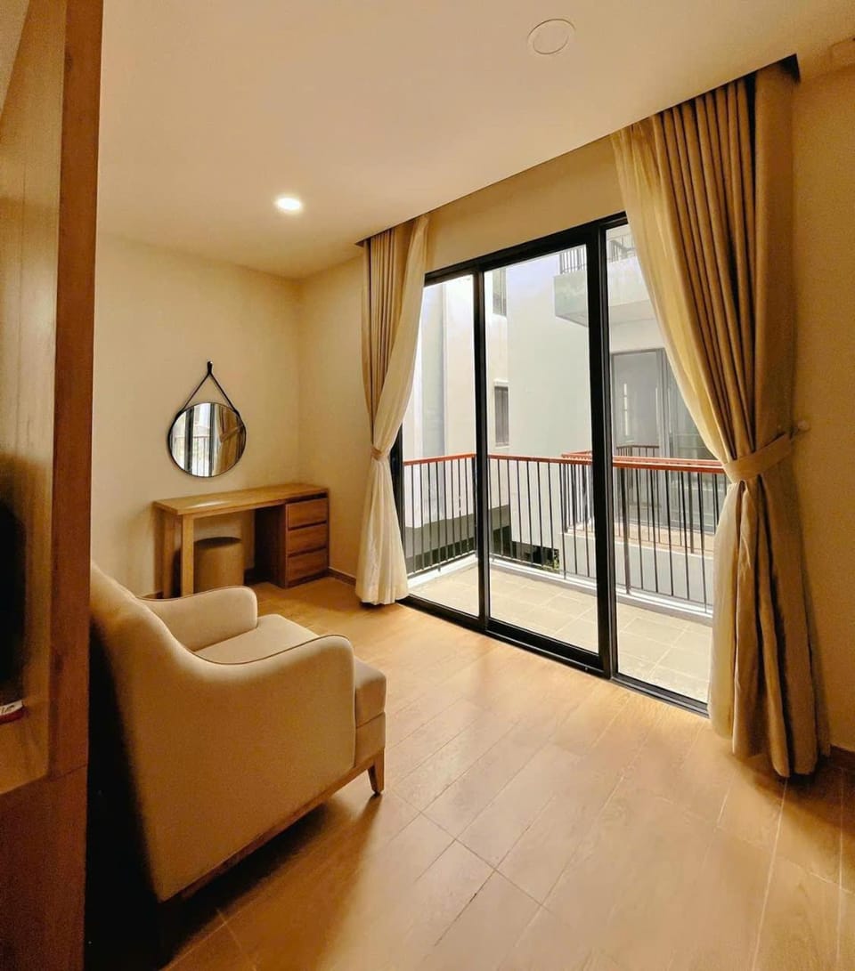 Seating area, Bedroom