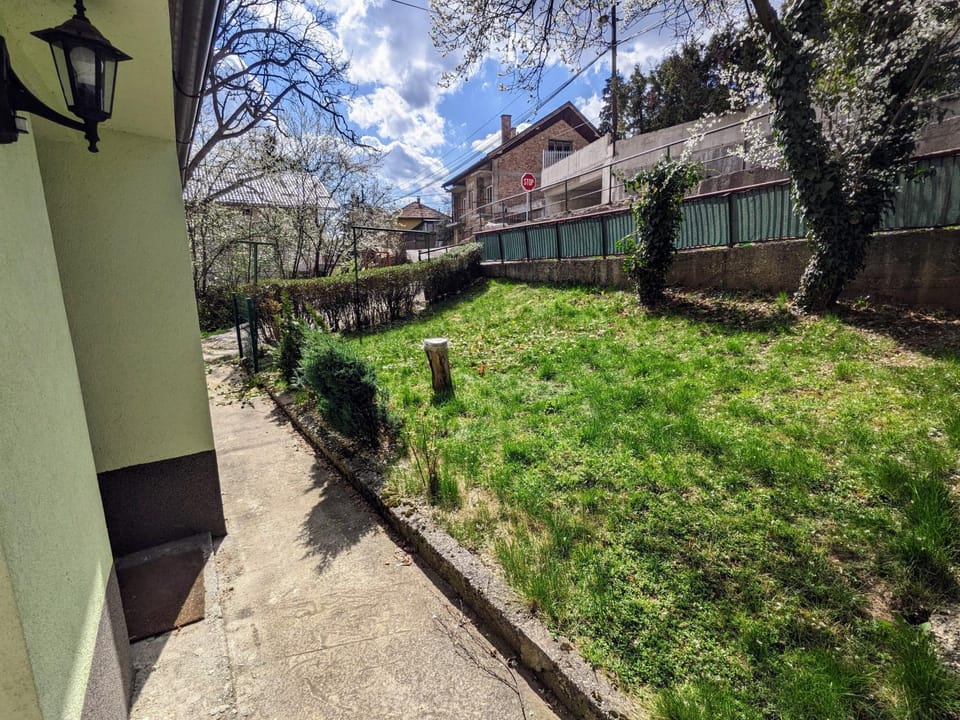 Property building, Neighbourhood, Garden, Street view