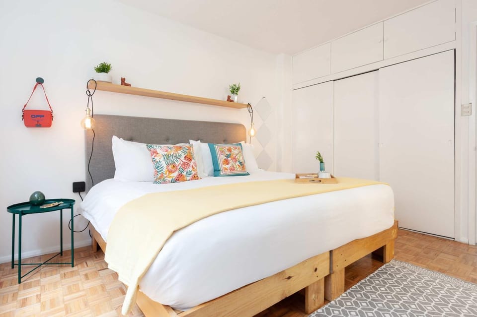 Bed, Photo of the whole room, Bedroom, wardrobe