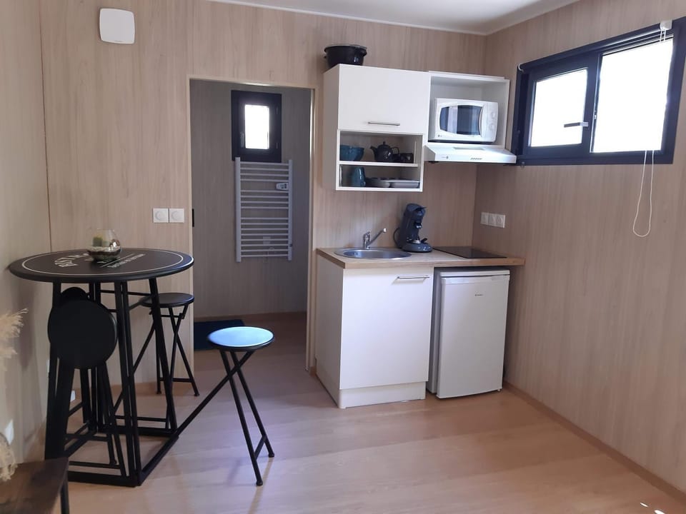 Kitchen or kitchenette, Dining area