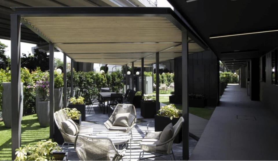 Day, Garden, Seating area, Garden view