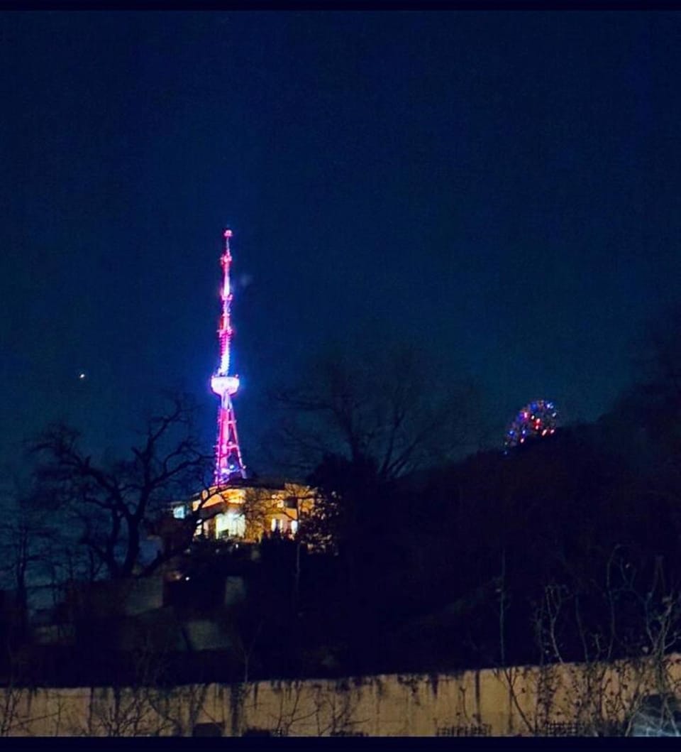 Night, View (from property/room), Mountain view, Quiet street view