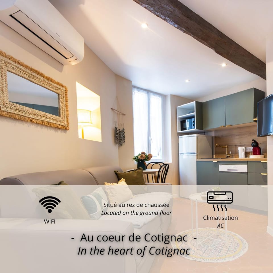 Cosy & Chill Appartements - Au cœur du village de Cotignac, en Provence Apartment in French Riviera
