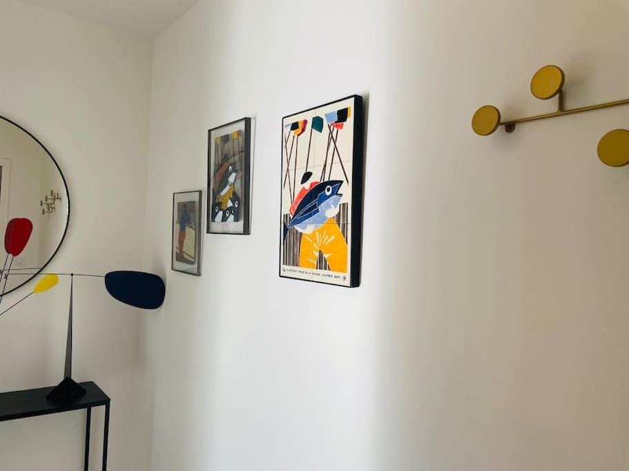 Appartement lumineux et spacieux, terrasse et parking privé Apartment in Concarneau