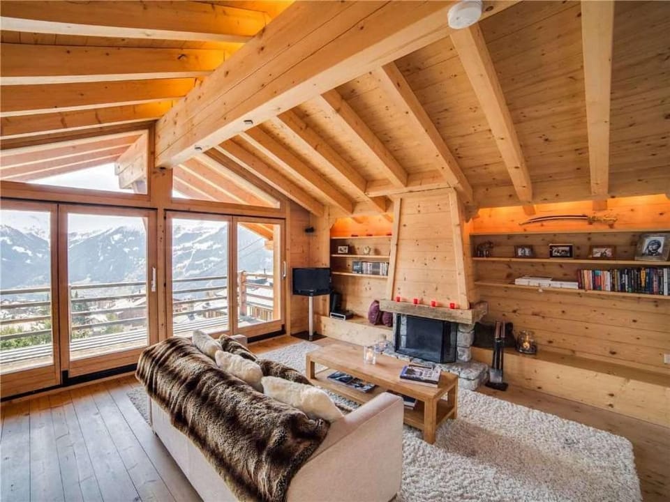 Natural landscape, Winter, Sauna, Mountain view