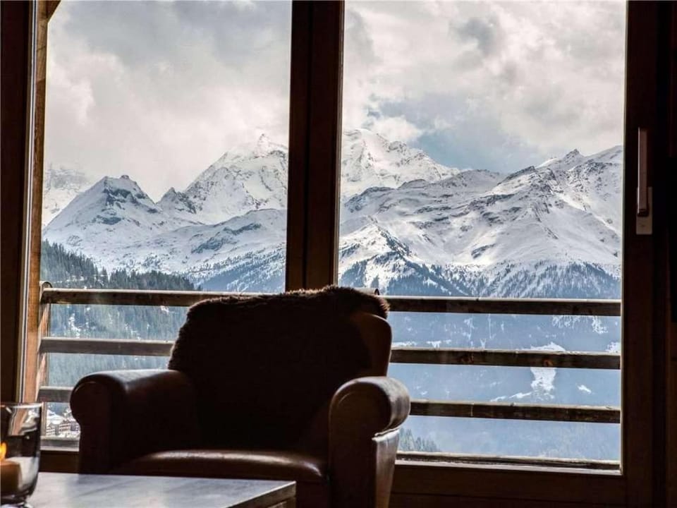 Natural landscape, Winter, Sauna, Mountain view