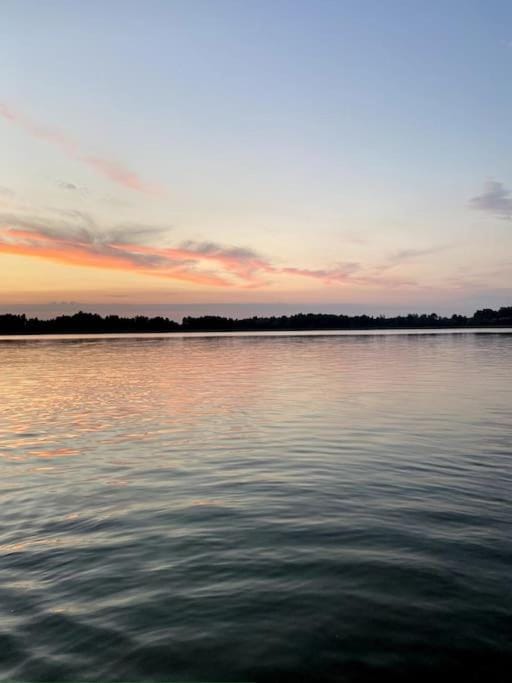 Natural landscape, Lake view, Sunset
