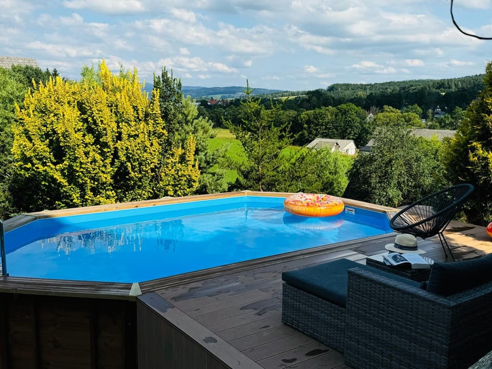 Mountain view, Pool view, Swimming pool
