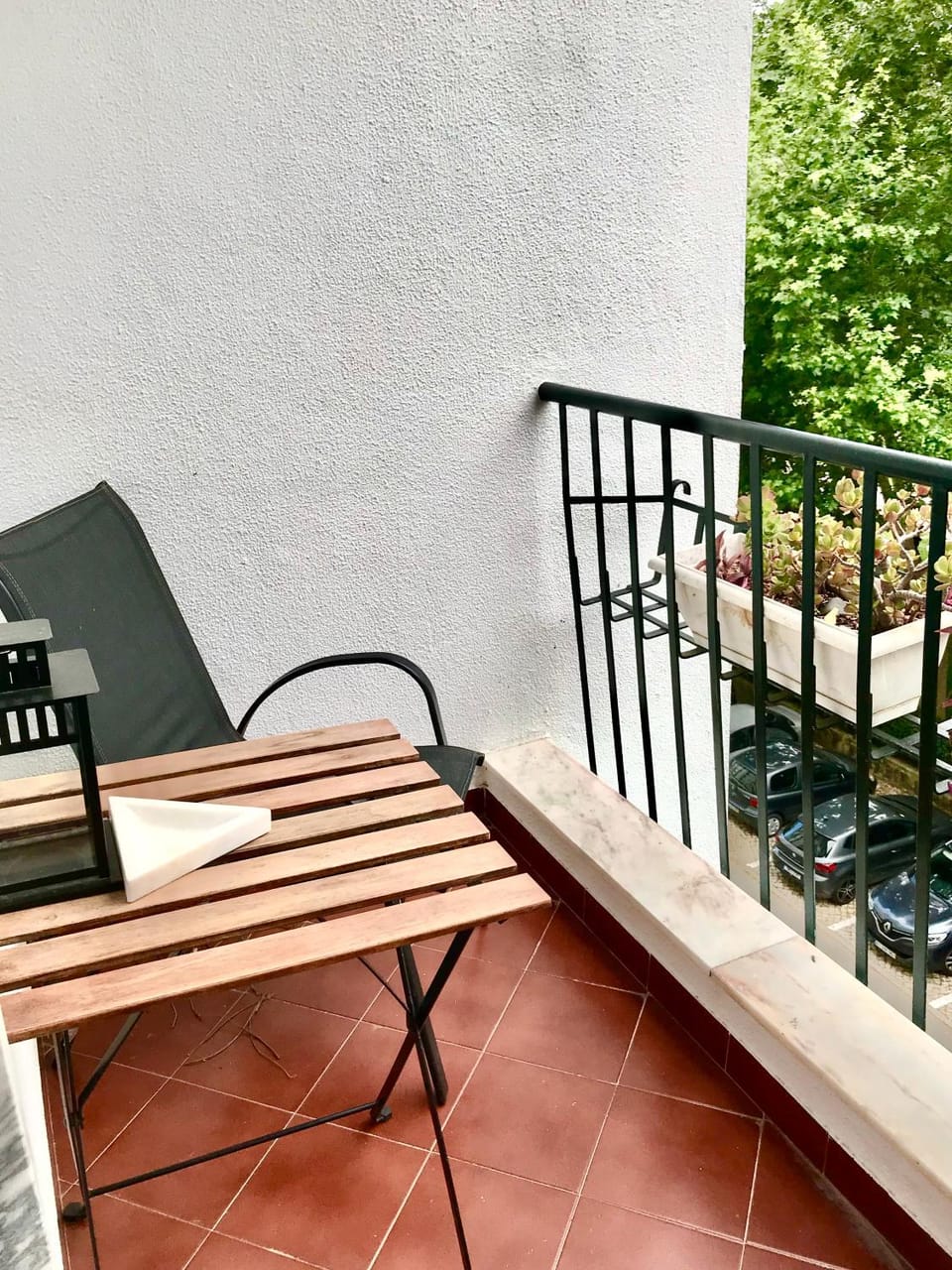 Day, Balcony/Terrace, Seating area